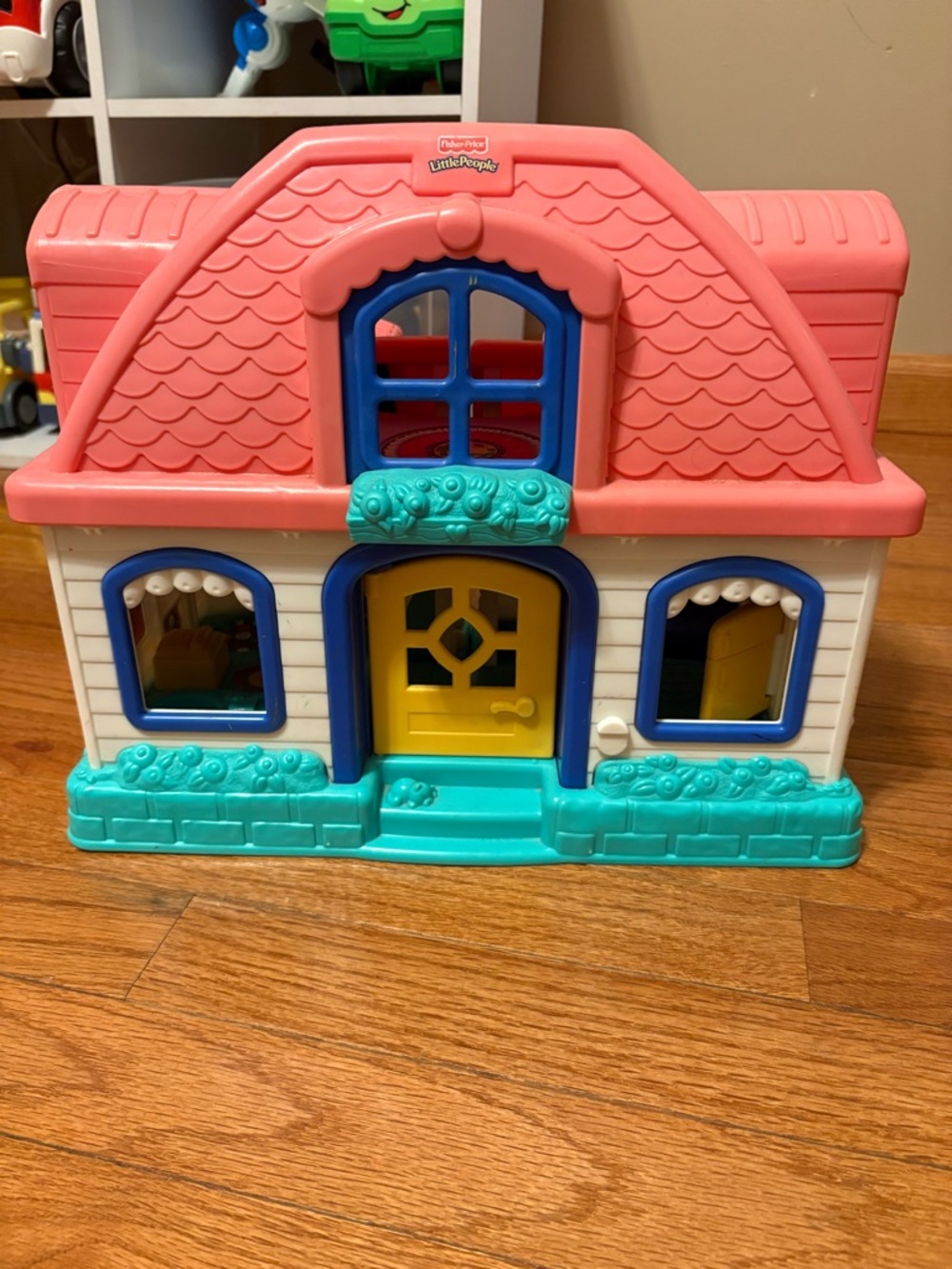 Fisher-Price Little People Pink & Teal Playhouse
